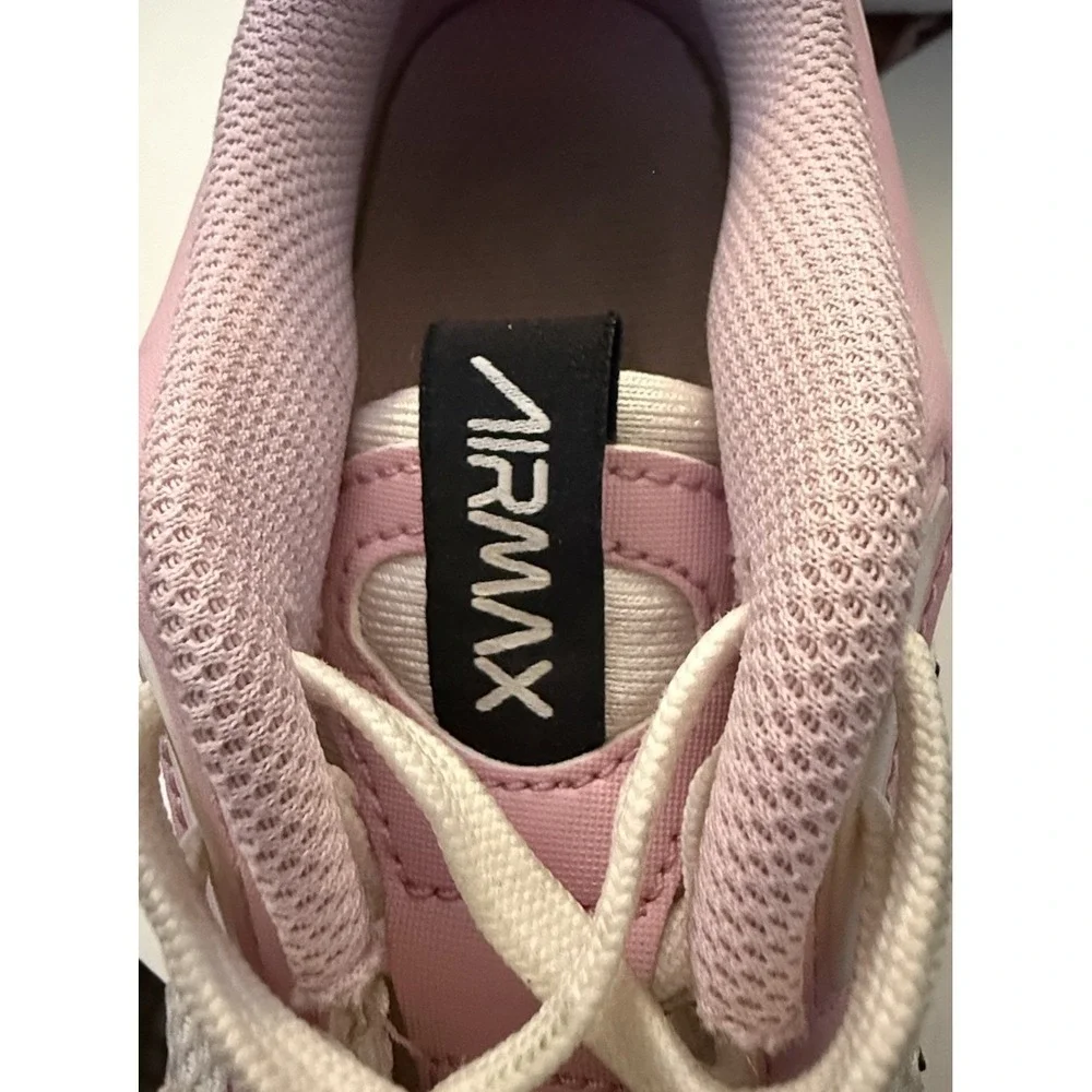 Nike Air Max Bolt CU4152-103 Womens Sneakers 7.5 White Pink Basketball Shoes